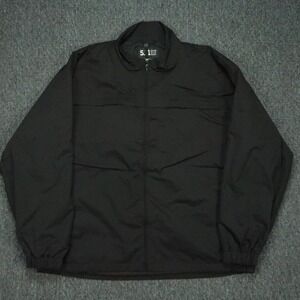 5 11 Tactical Jacket Mens 3XL Black Response Full Zip Pockets Lined Utility